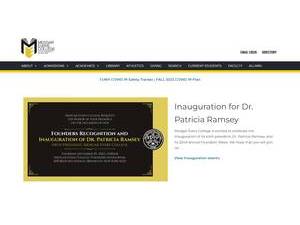 Medgar Evers College's Website Screenshot