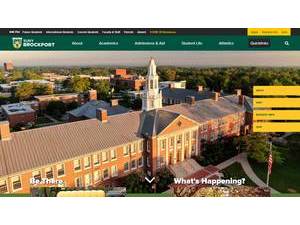 SUNY Brockport's Website Screenshot