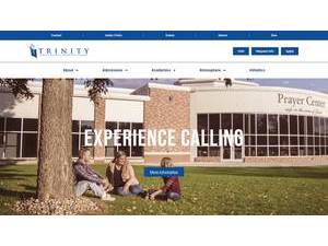 Trinity Bible College's Website Screenshot