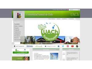 Universidad Austral de Chile's Website Screenshot