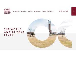 Oklahoma Christian University's Website Screenshot