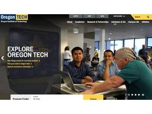 Oregon Institute of Technology's Website Screenshot