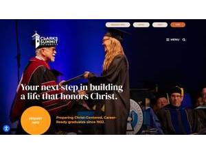 Clarks Summit University's Website Screenshot