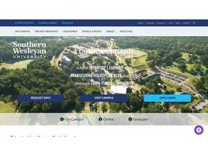 Southern Wesleyan University's Website Screenshot