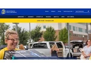 South Dakota State University's Website Screenshot