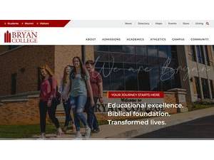 Bryan College's Website Screenshot