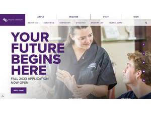 Abilene Christian University's Website Screenshot