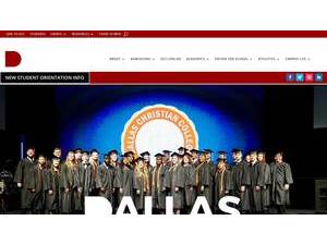 Dallas Christian College's Website Screenshot