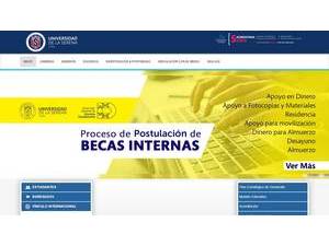 Universidad de La Serena's Website Screenshot