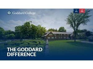 Goddard College's Website Screenshot