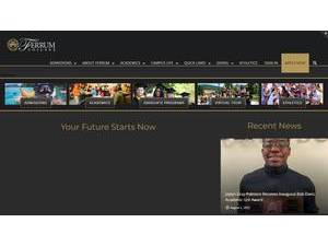 Ferrum College's Website Screenshot