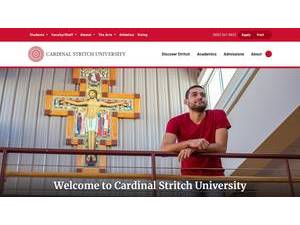 Cardinal Stritch University's Website Screenshot