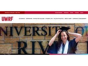 University of Wisconsin-River Falls's Website Screenshot