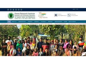 Forest Research Institute's Website Screenshot