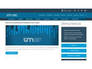 Universidad Nacional de Misiones's Website Screenshot