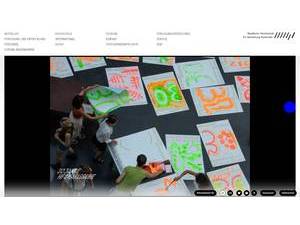 Karlsruhe University of Arts and Design's Website Screenshot