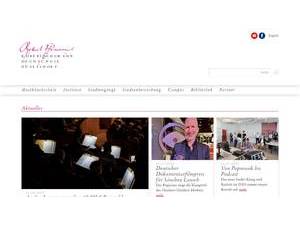 Robert Schumann University of Music Düsseldorf's Website Screenshot