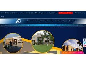 Air University's Website Screenshot