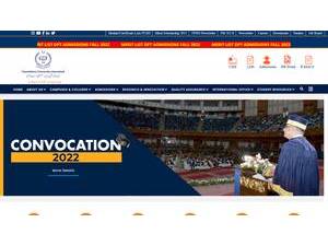 فاؤنڈیشن یونیورسٹی، اسلام آباد's Website Screenshot