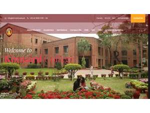 Kinnaird College for Women's Website Screenshot