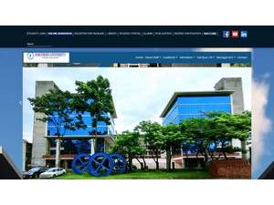 Northern University of Bangladesh's Website Screenshot