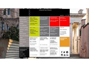 IUAV University of Venice's Website Screenshot