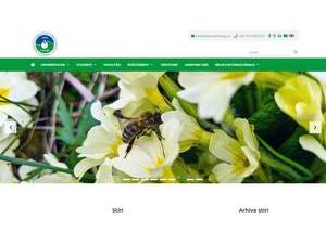 Universitatea de stiinte Agricole si Medicina Veterinara din Cluj-Napoca's Website Screenshot