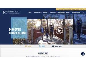 Northpoint Bible College's Website Screenshot