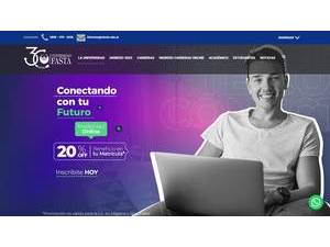 Universidad FASTA's Website Screenshot