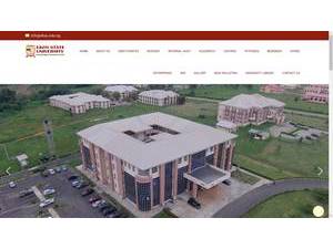 Ekiti State University, Ado Ekiti's Website Screenshot