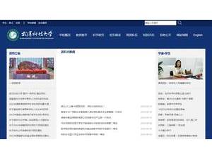 武汉科技大学's Site Screenshot