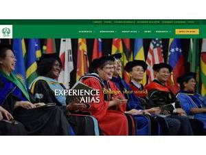 Adventist International Institute of Advanced Studies's Website Screenshot