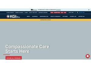 Keck Graduate Institute's Website Screenshot