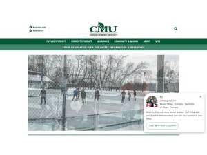 Canadian Mennonite University's Website Screenshot