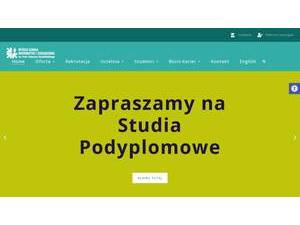 Kotarbinski University of Information Technology and Management in Olsztyn's Website Screenshot