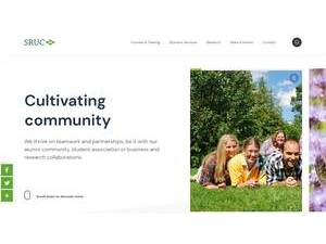 Scotland's Rural College's Website Screenshot