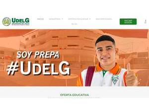 Universidad del Golfo's Website Screenshot