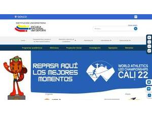 Escuela Nacional del Deporte's Website Screenshot