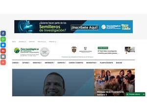 Antioquia Institute of Technology's Website Screenshot