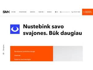 Socialiniu mokslu kolegija's Website Screenshot