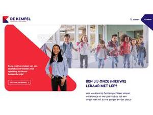 Hogeschool de Kempel's Website Screenshot