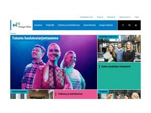 HAAGA-HELIA ammattikorkeakoulu's Website Screenshot