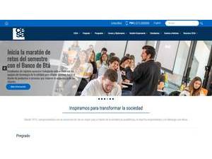 Colegio de Estudios Superiores de Administración's Website Screenshot