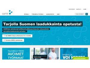 Satakunnan ammattikorkeakoulu's Website Screenshot