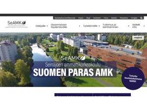 Seinäjoen ammattikorkeakoulu's Website Screenshot