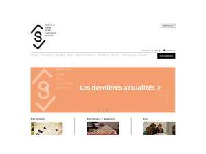 École Supérieure des Arts Saint-Luc de Liège's Website Screenshot